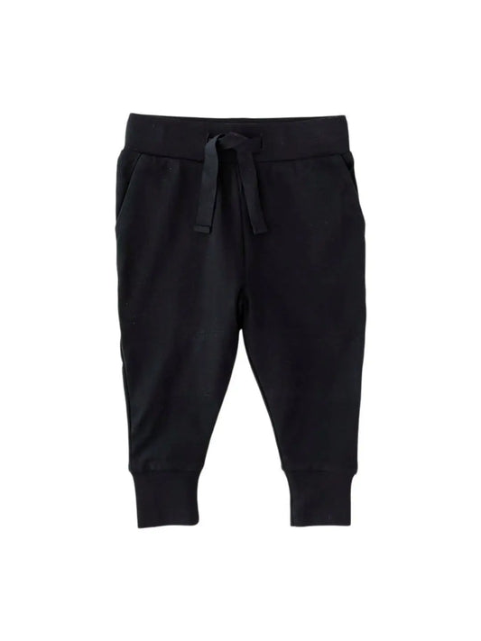 Lola & Taylor - Skinny Jersey Jogger - Jet Black