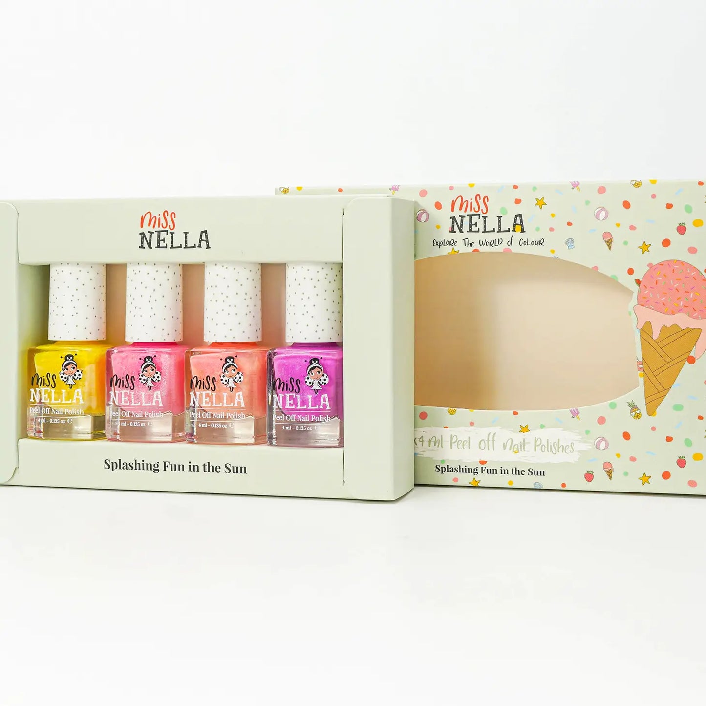 Summer Collection Pack of 4 Nail Polishes