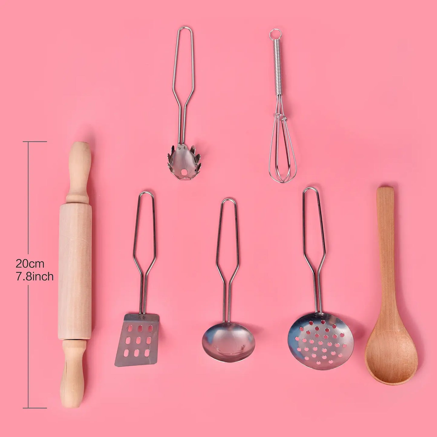 32 Pcs Chef Dress Up Clothes Play Kitchen Accessories Set