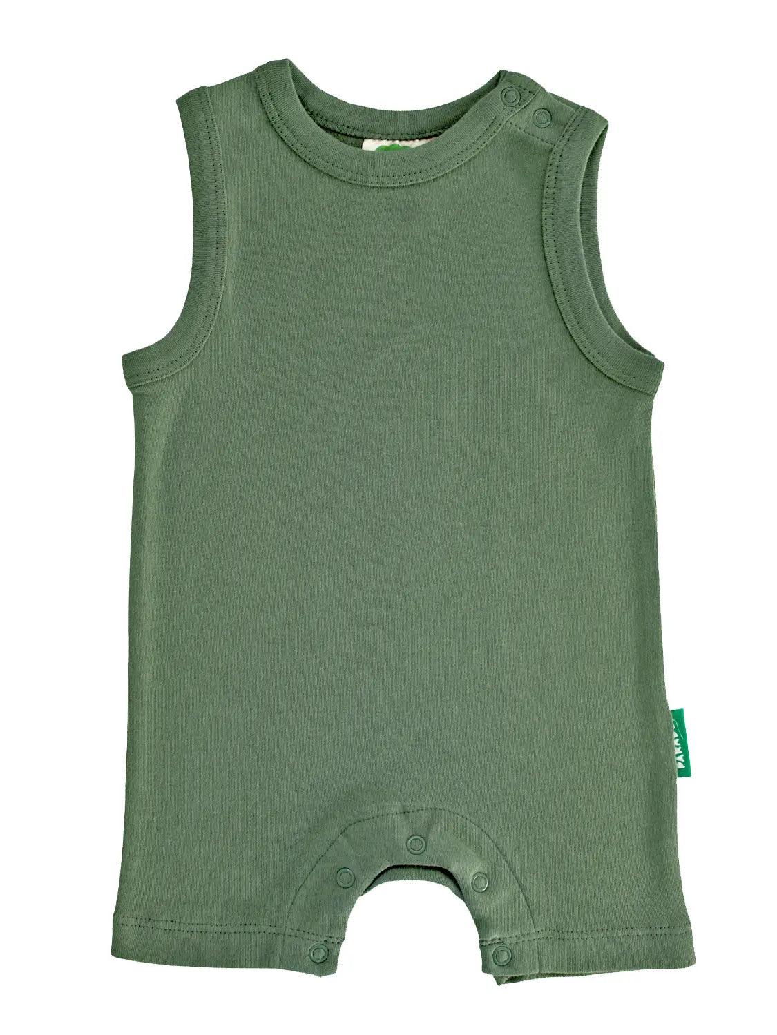 Tank Rompers - Essentials - camper green