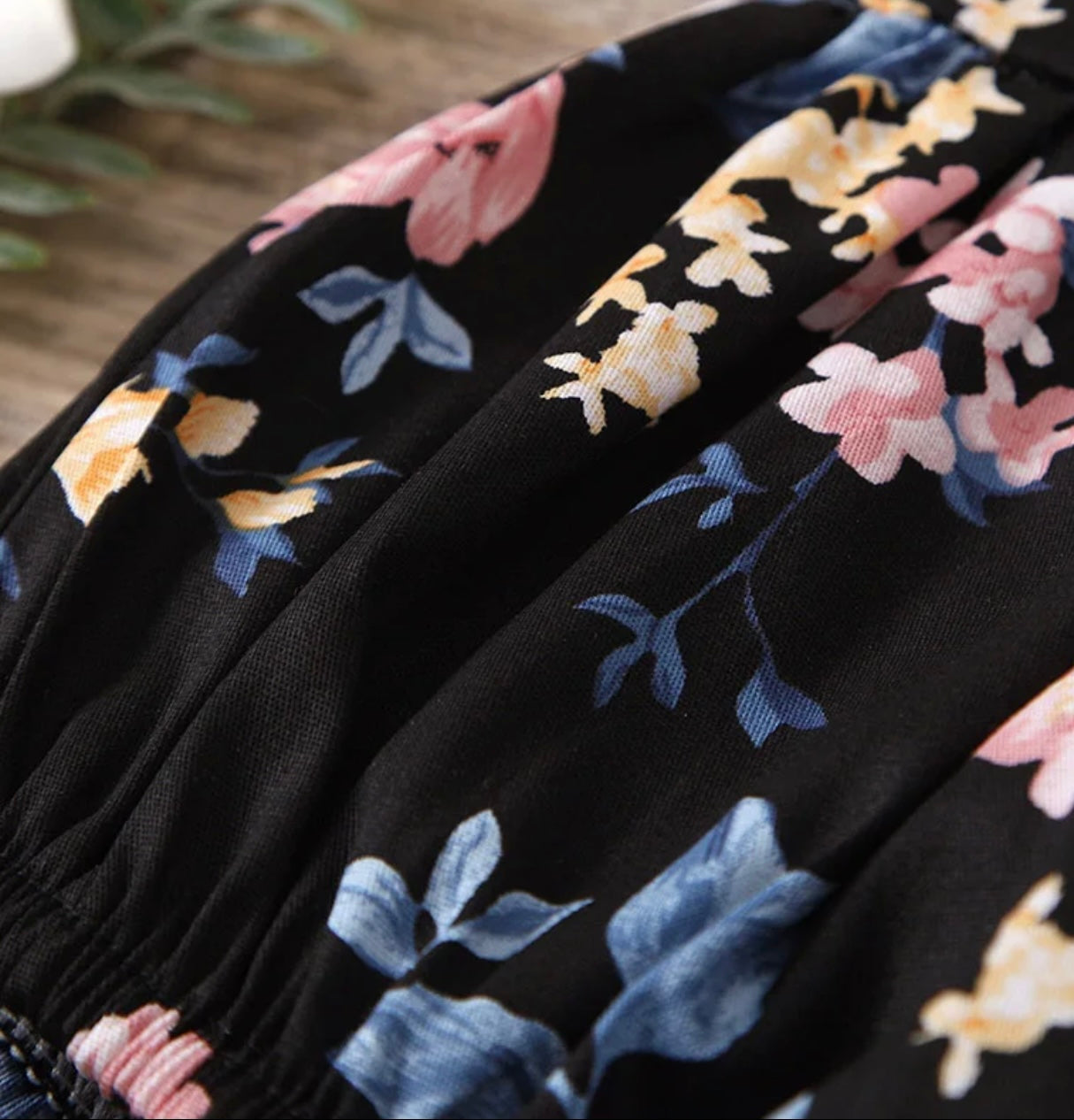 Sleeveless Infant Floral Romper