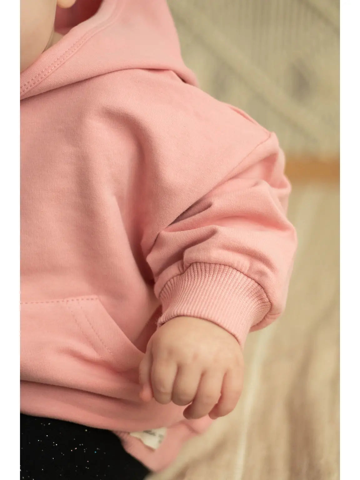 Hoodies For Babies and Toddlers Organic French Terry - Pink