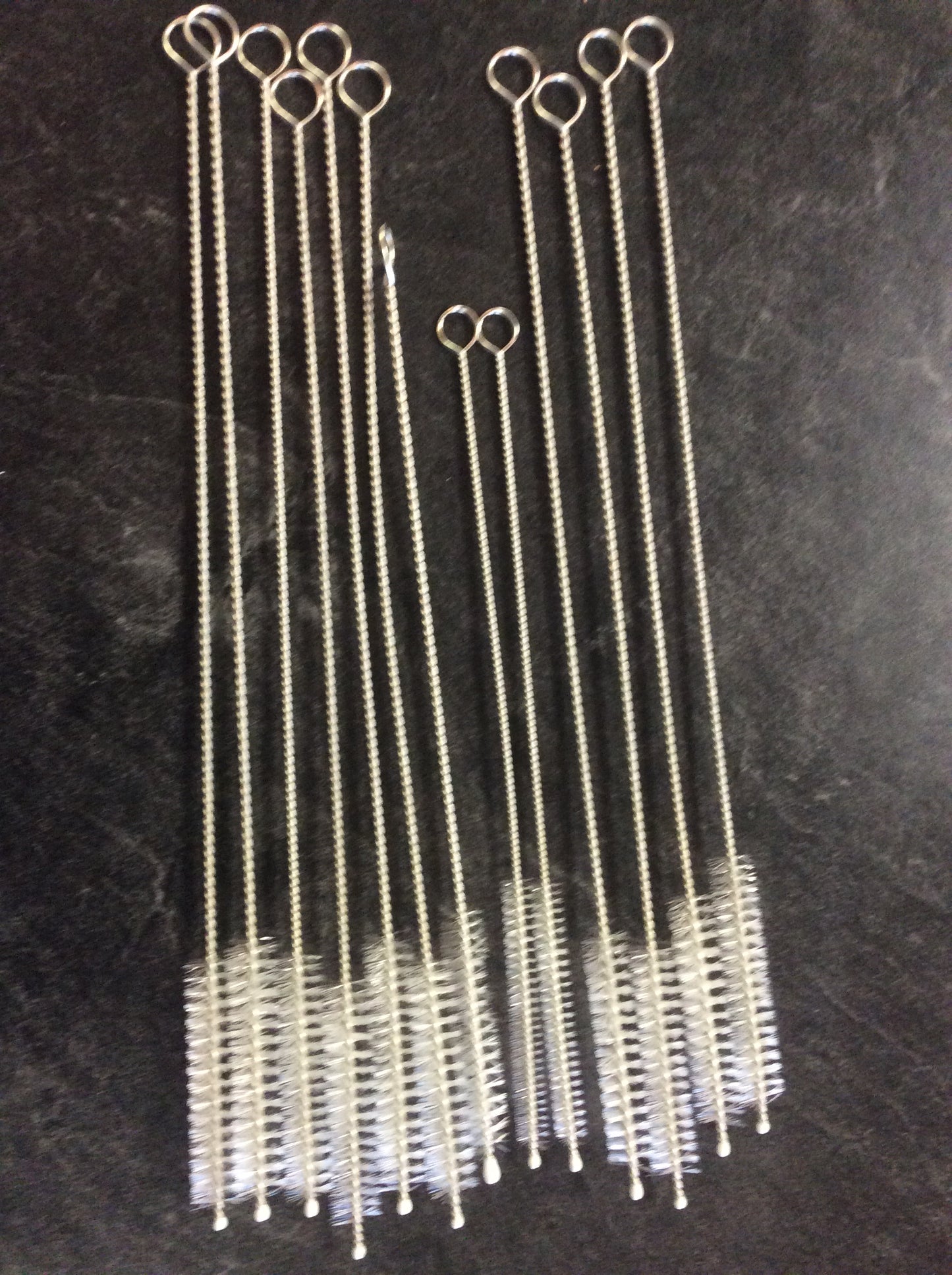 Straw cleaning brushes singles