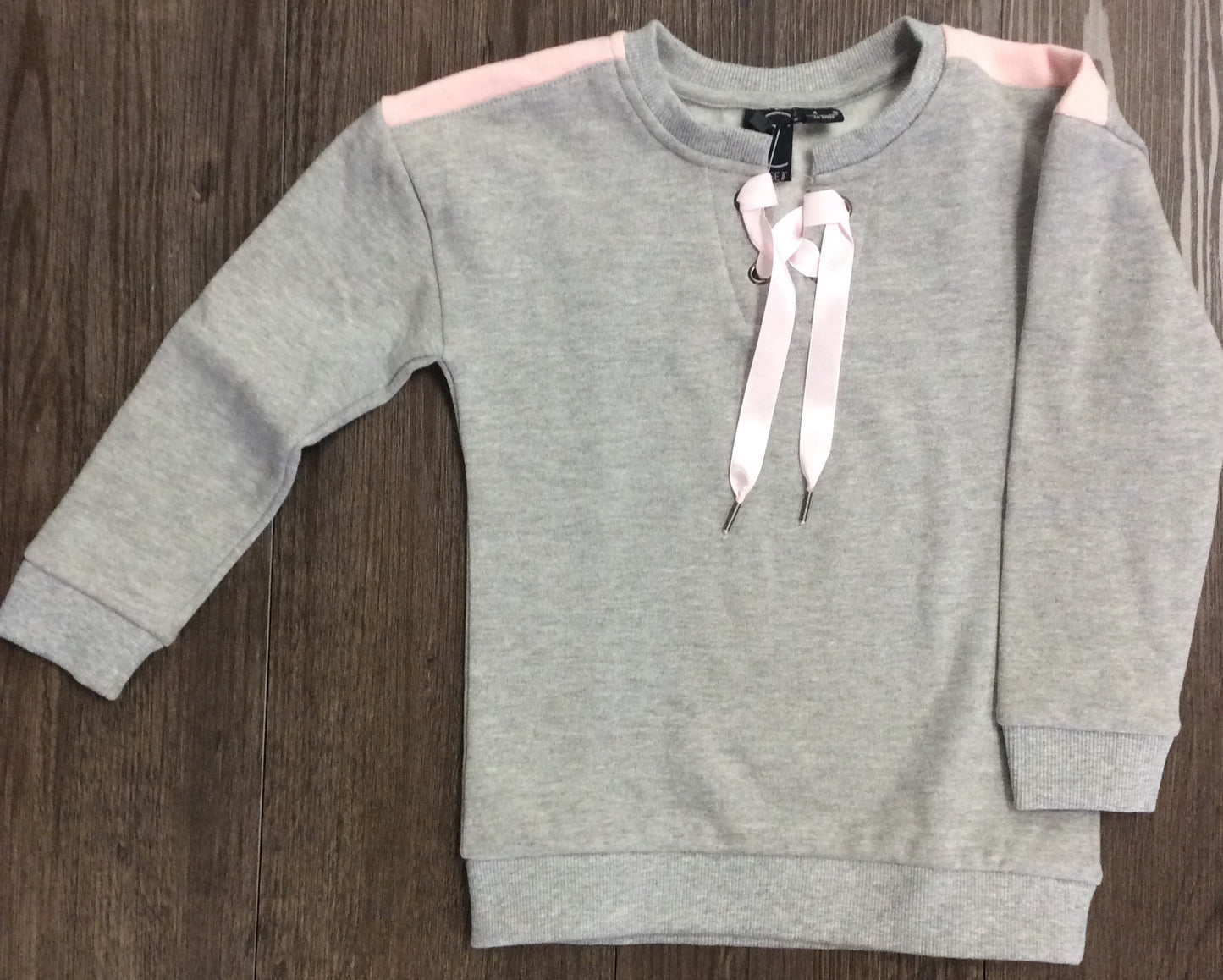 Offset grey longsleeve sweater girls