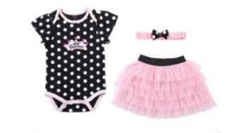 3 pce tutu dress - crown