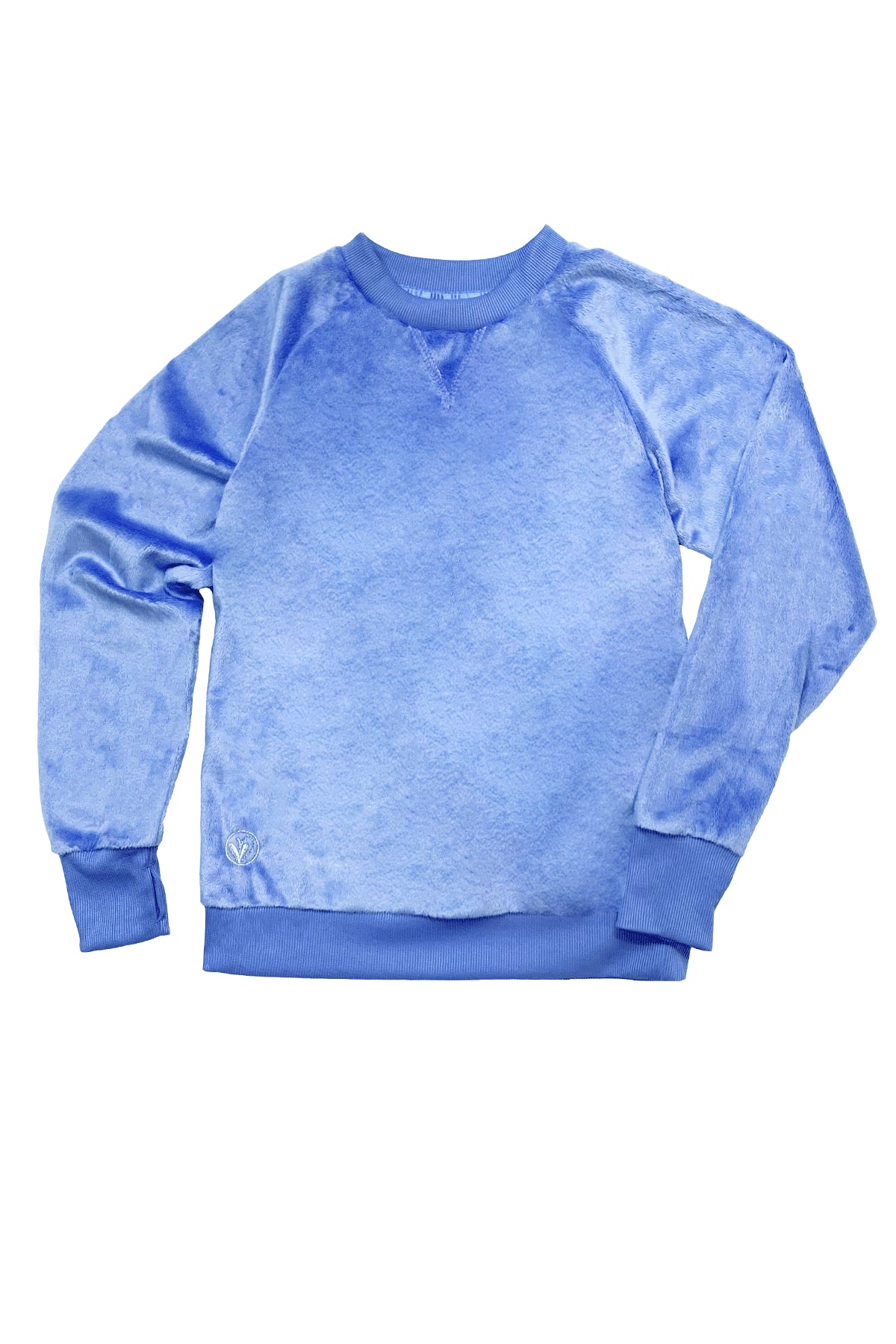 Periwinkle - Minky Crewneck Sweatshirt