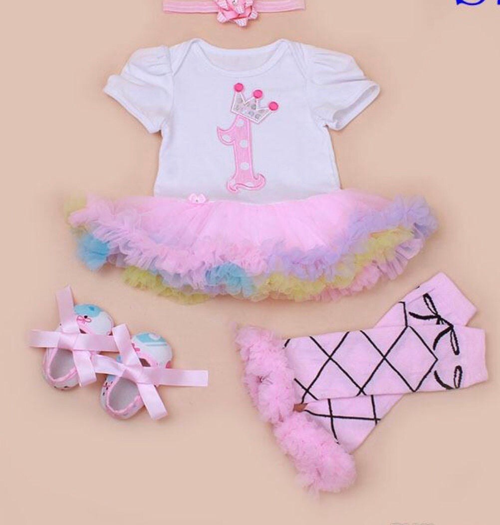 Girls First B-day 6 piece set