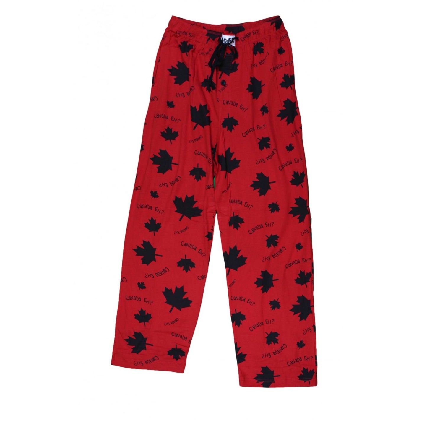 lazy one Canada eh adult pj leggings