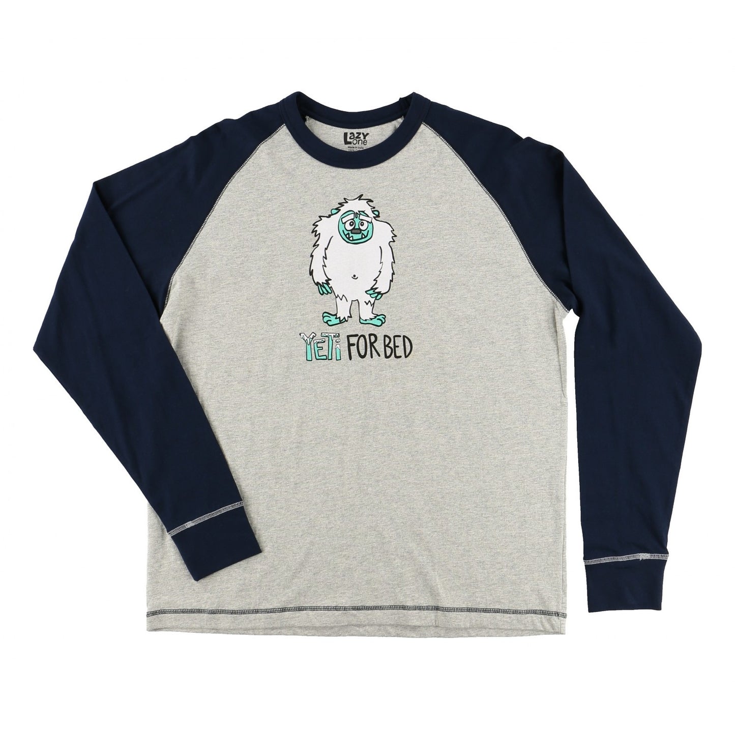 Lazy One - yeti for bed grey adult