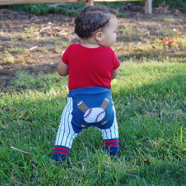 Doodle Pants baseball leggings