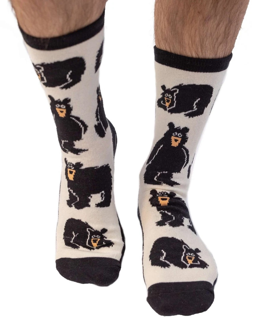 Lazy One Papa Bear socks