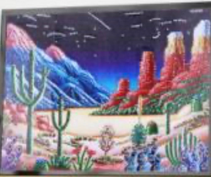 diamond painting rhinestone- desert scene DZ140