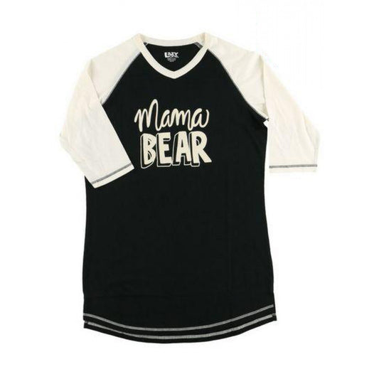 lazy One - mama bear pj tee