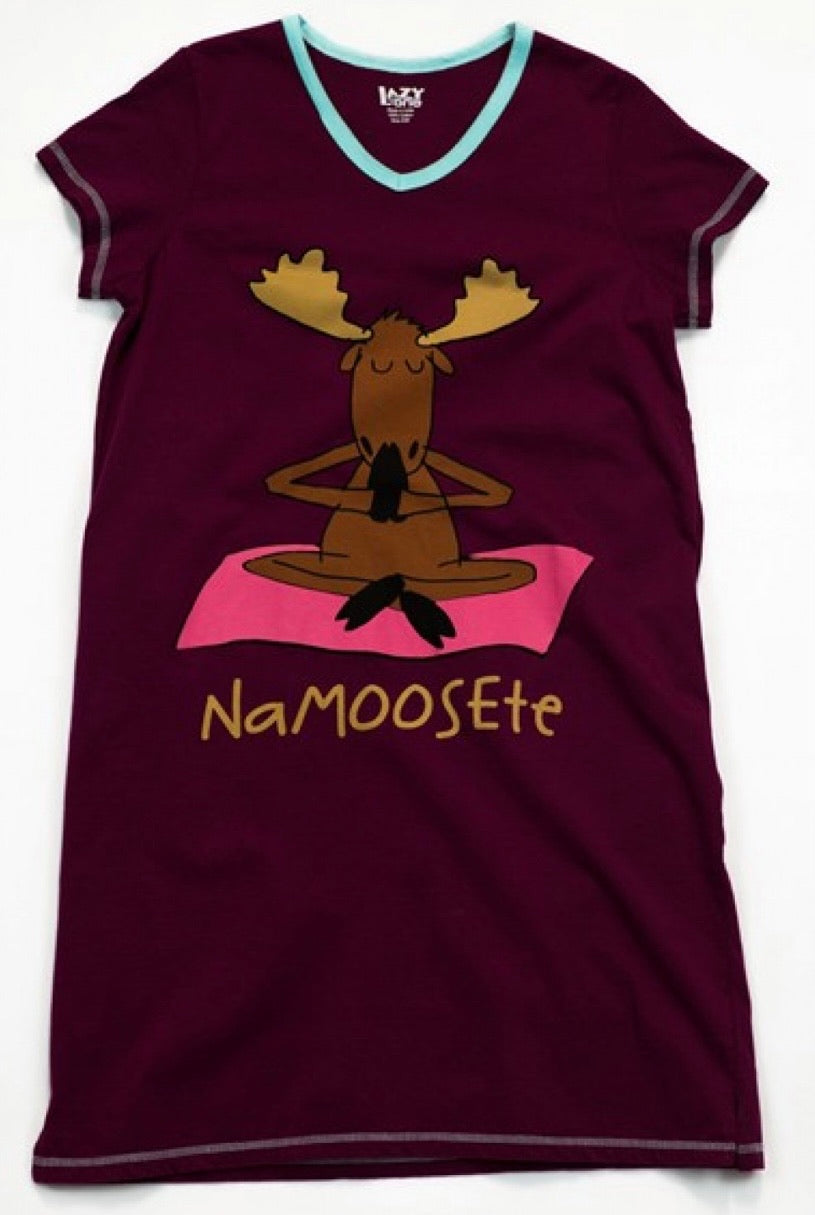 lazy one adult nightshirt namoosete