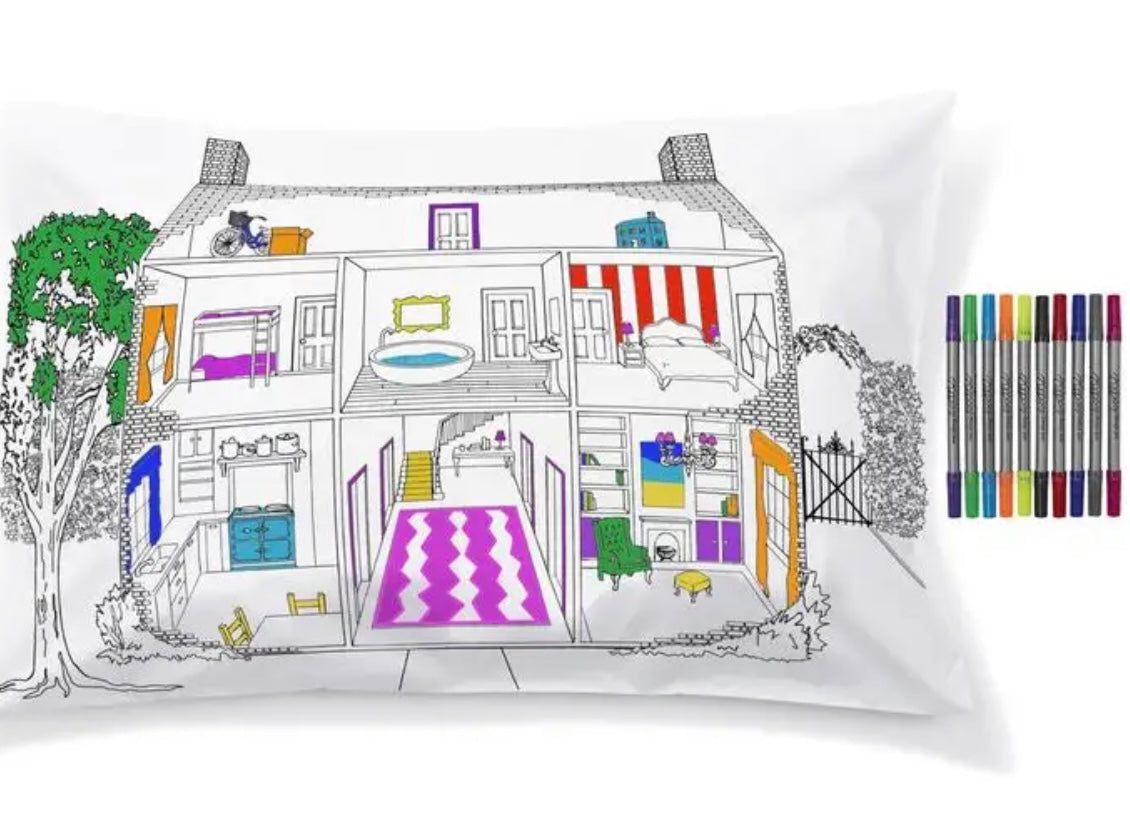 Doll House Decorator Pillowcase