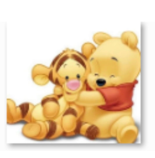 45 x 45 full square drill diamond painting - cuddles - TLS-7109