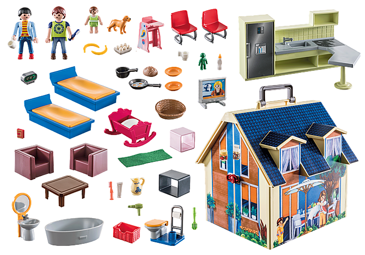 Playmobil Take Along Modern Doll House product no.: 70985