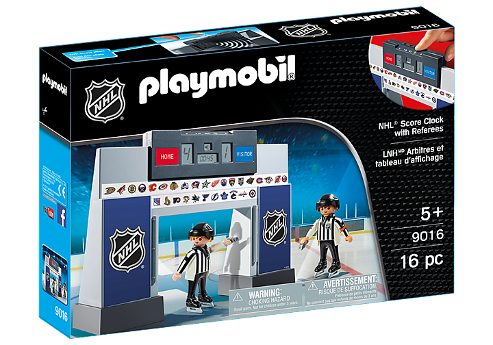 Playmobil NHL® Score Clock with 2 Referees 9016