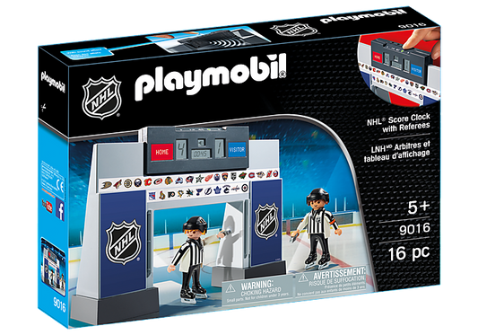 Playmobil NHL® Score Clock with 2 Referees 9016