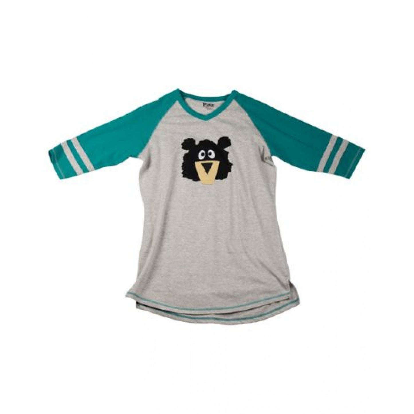 Lazy one sporty bear adult pj top