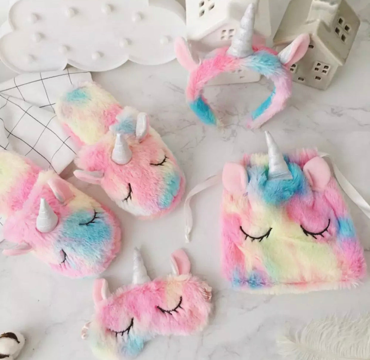 unicorn slippers