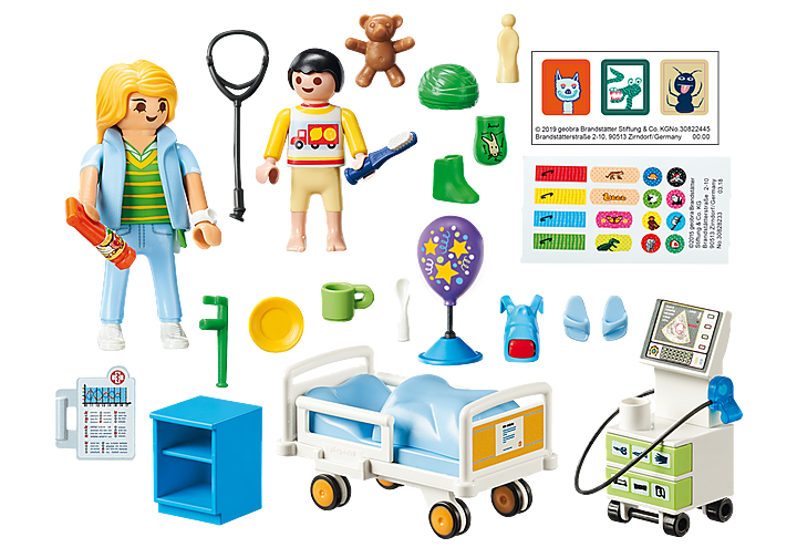 Playmobil Children's Hospital Room product no.: 70192