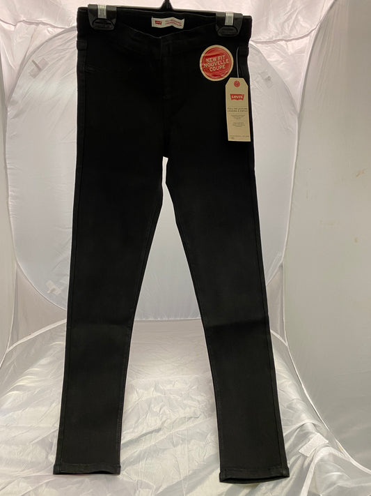 Levis black denim pull on leggings