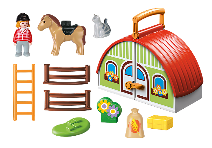 Playmobil My Take Along Barn 70180