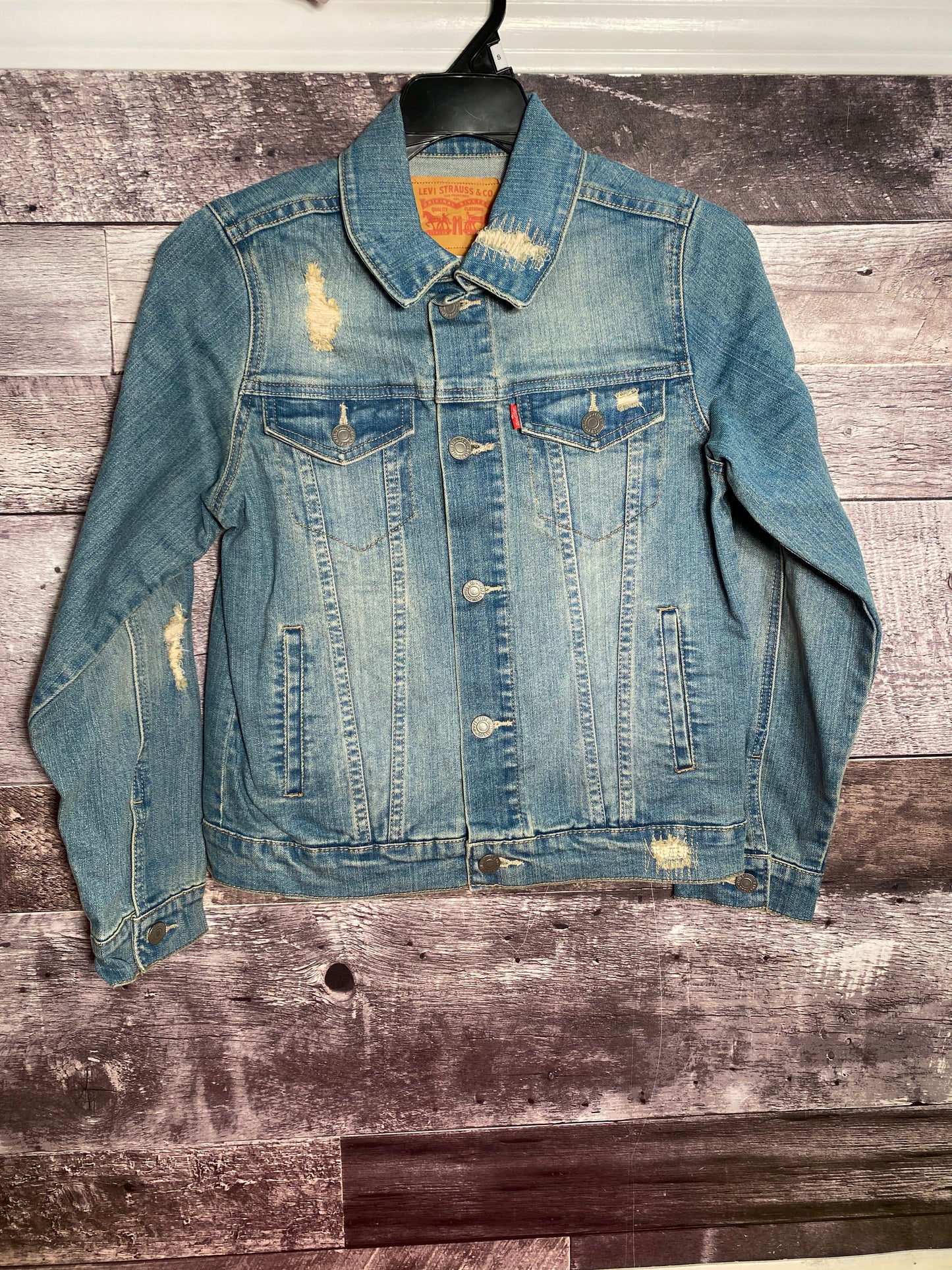 Levi's vintage fade trucker denim jacket