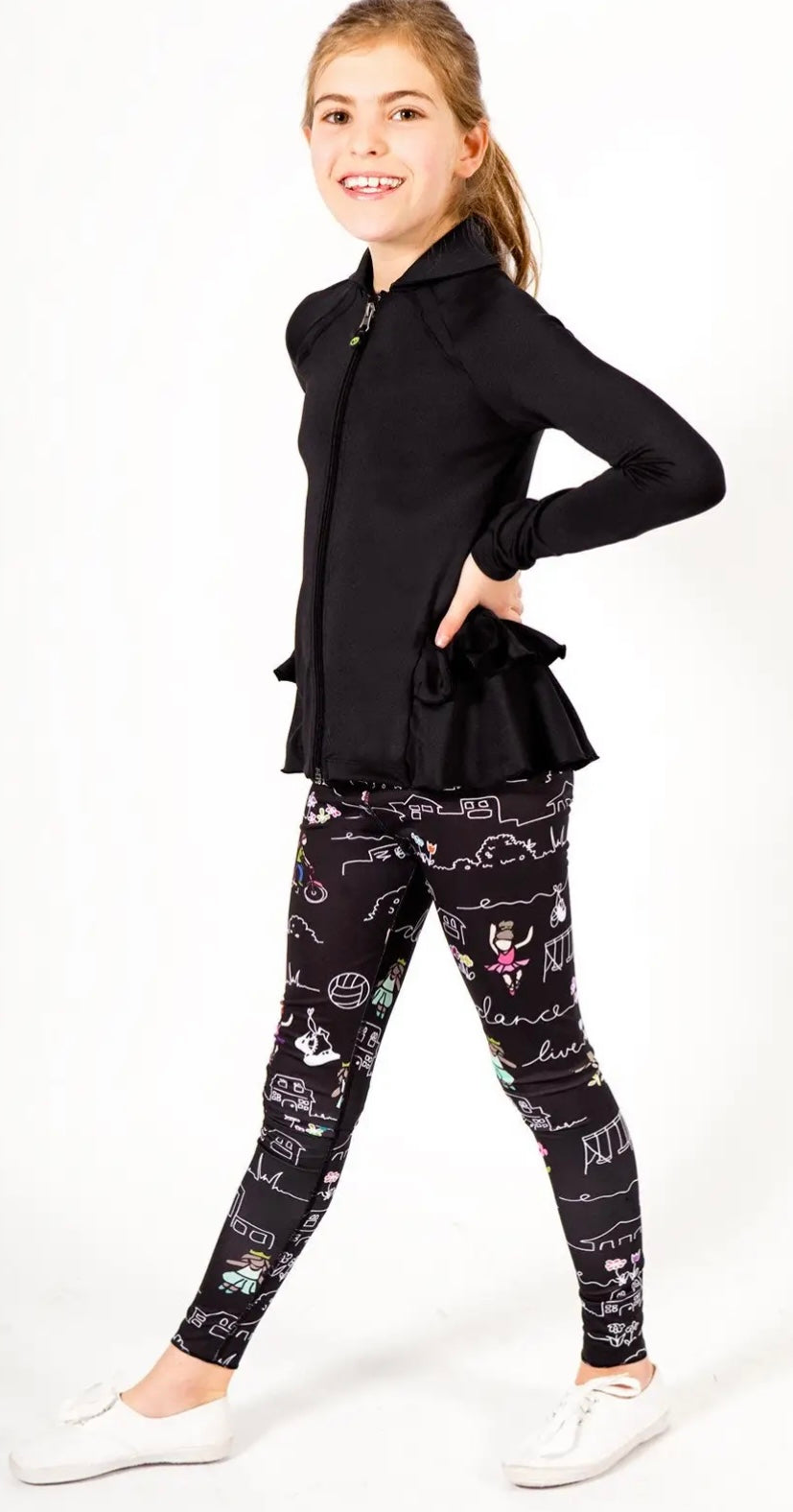 Limeapple Katja printed leggings