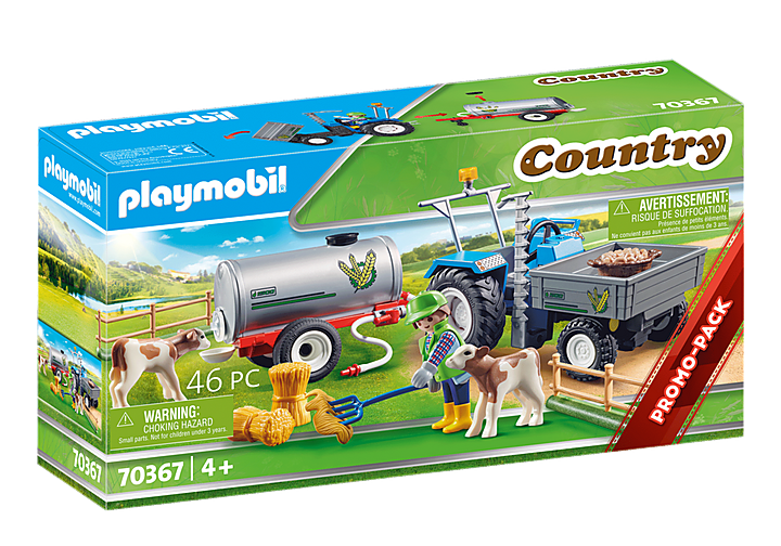 Playmobil Loading Tractor with Water Tank Limited Edition 70367