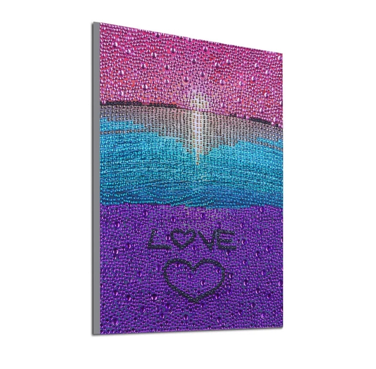 25 x 30 diamond painting (rhinestone) - love beach DZ148