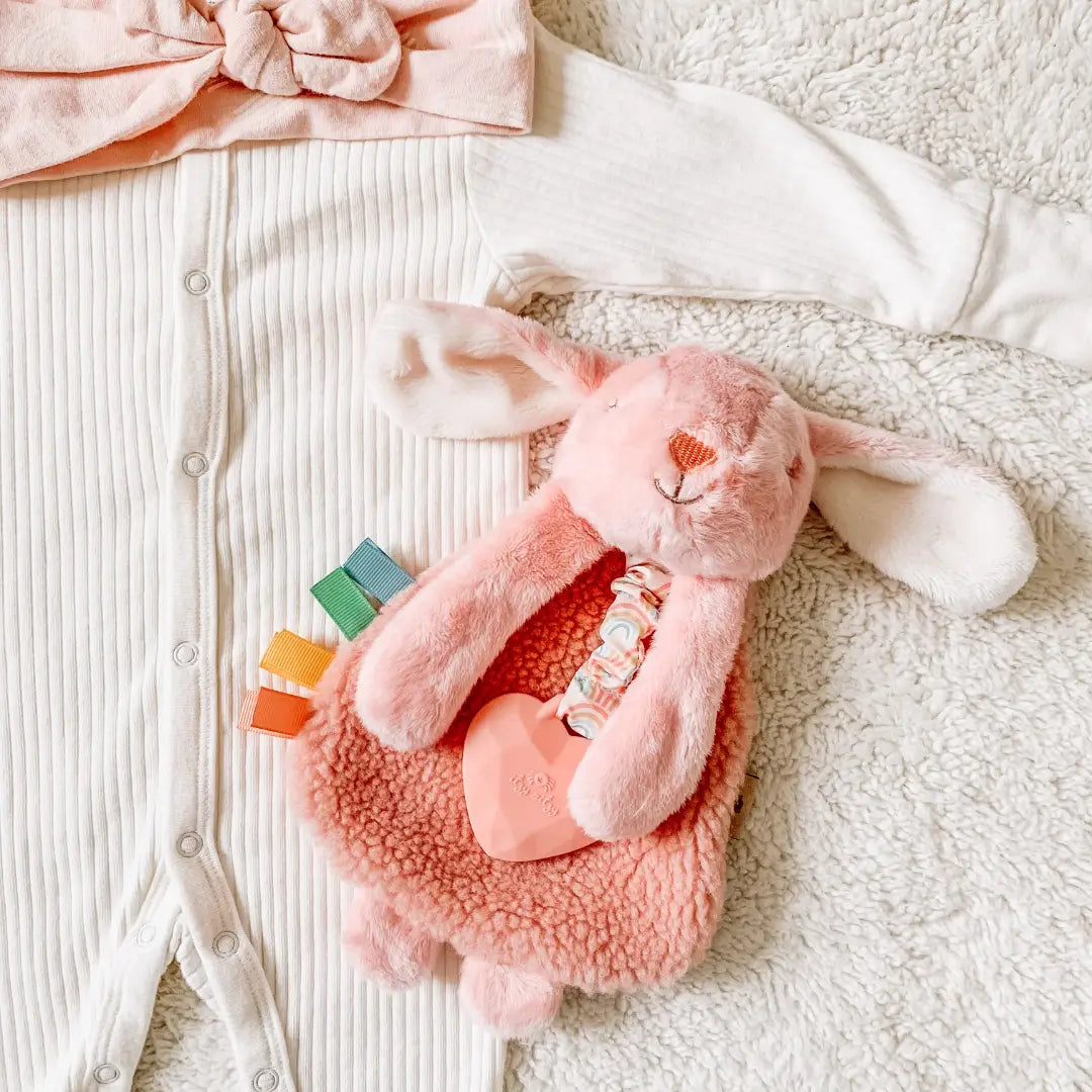 Itzy Friends Itzy Lovey™ Plush with Silicone Teether Toy