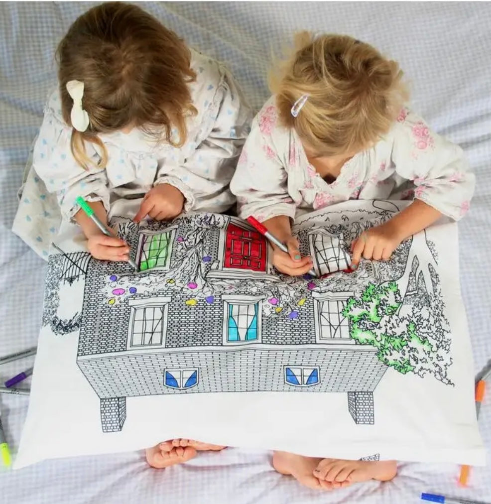 Doll House Decorator Pillowcase