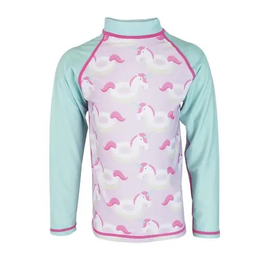 Oaki rash guard - unicorn