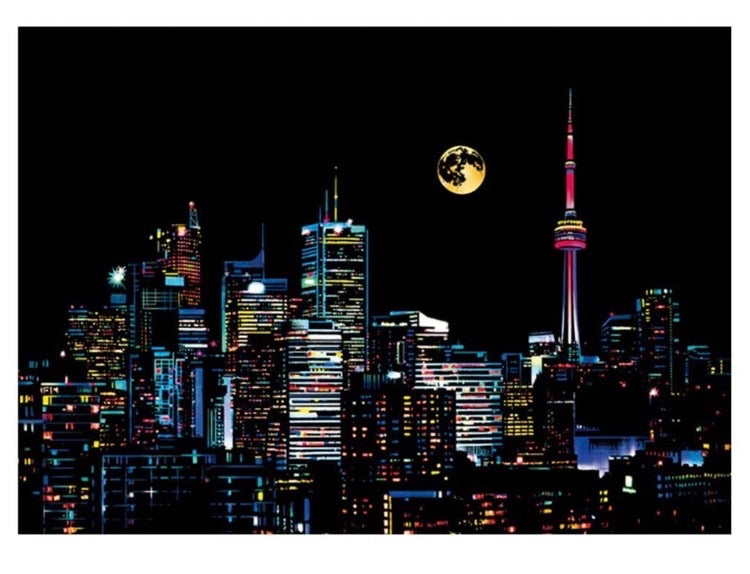 Scratch Painting - CANADA