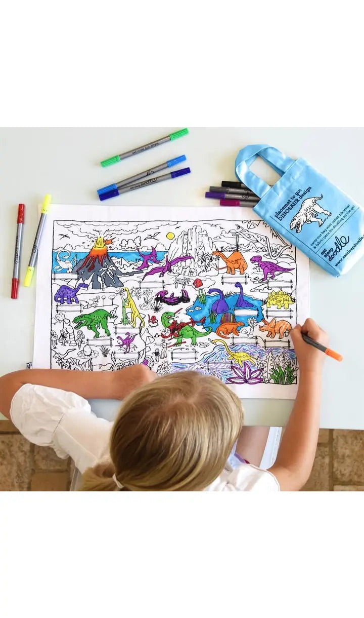 Dinosaur Placemat to Go