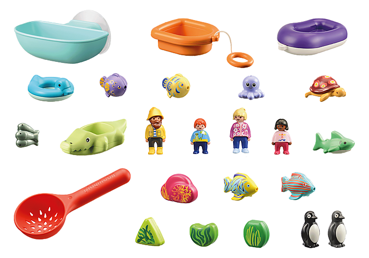 Playmobil Advent Calendar - PLAYMOBIL 1.2.3 Bathtime Fun product no.: 71086