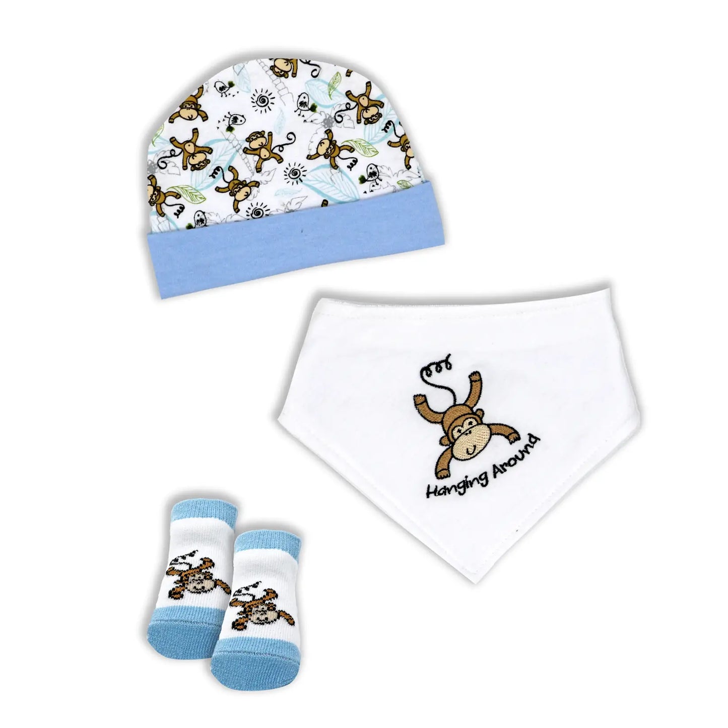 3 Piece Accessory Set: Monkey