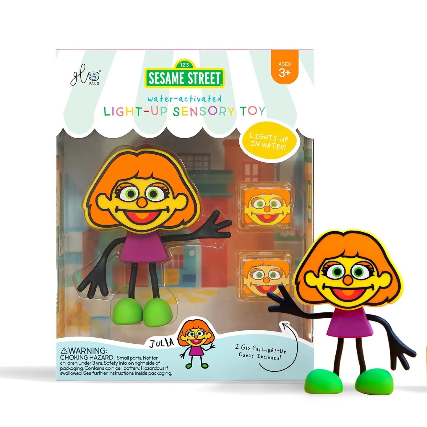 Glo Pals - Julia - Sesame Street