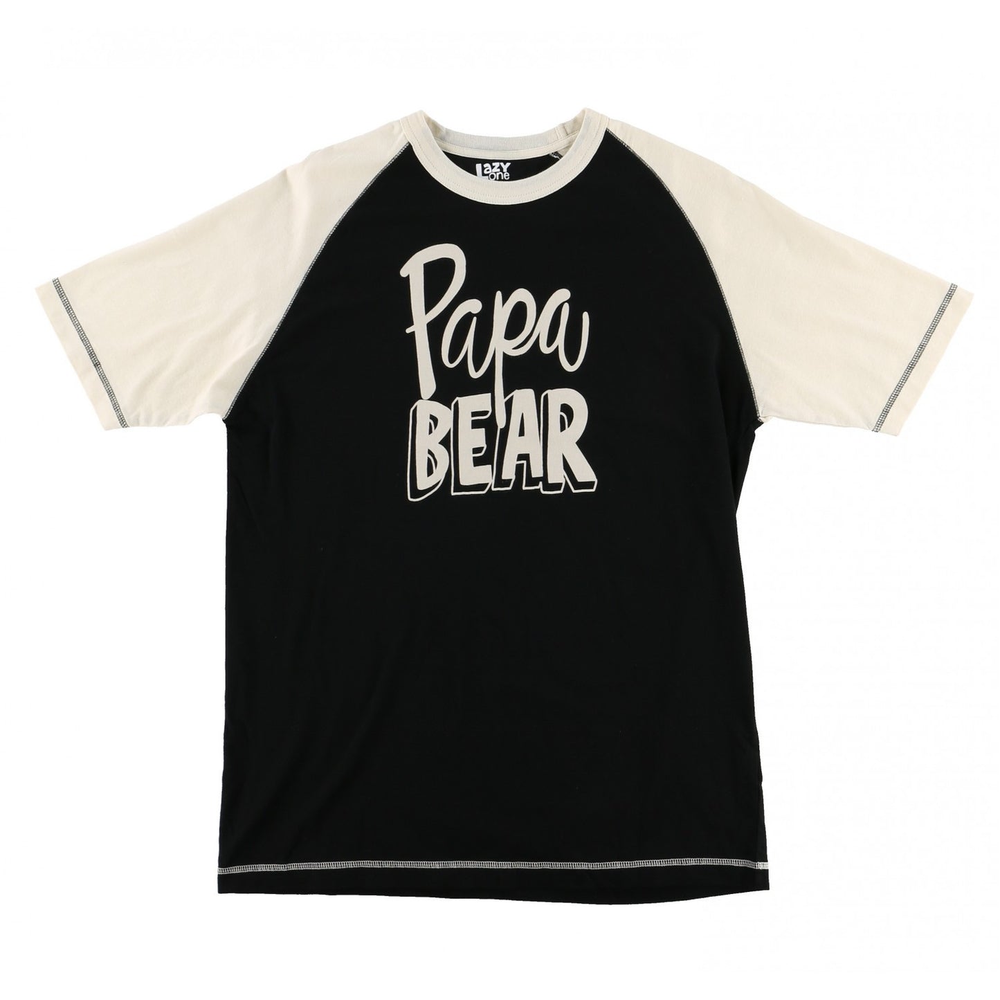 Lazy One - papa bear pj tee