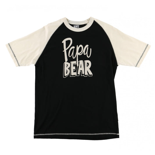 Lazy One - papa bear pj tee