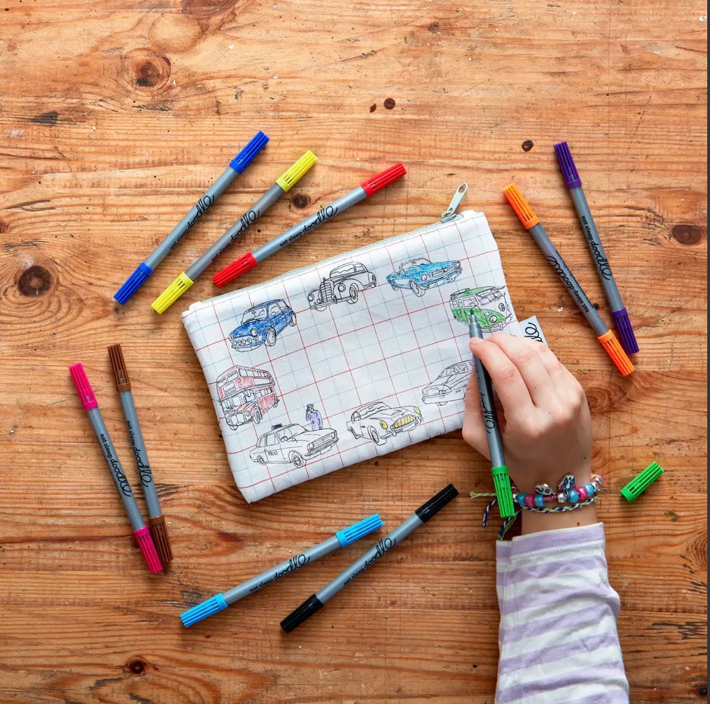 Working Wheels Pencil Case