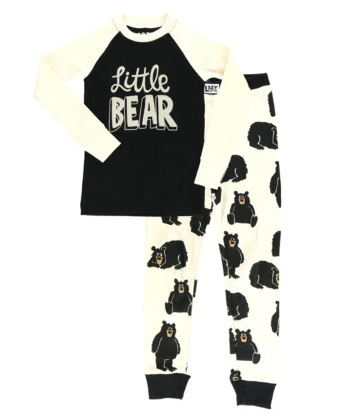 Lazy One Little bear 2 pce kids pj set