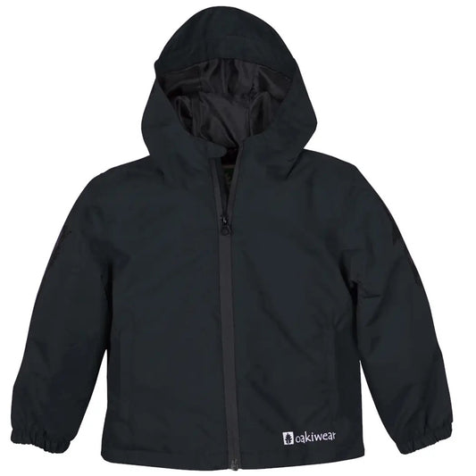 Oaki core rain jacket - black