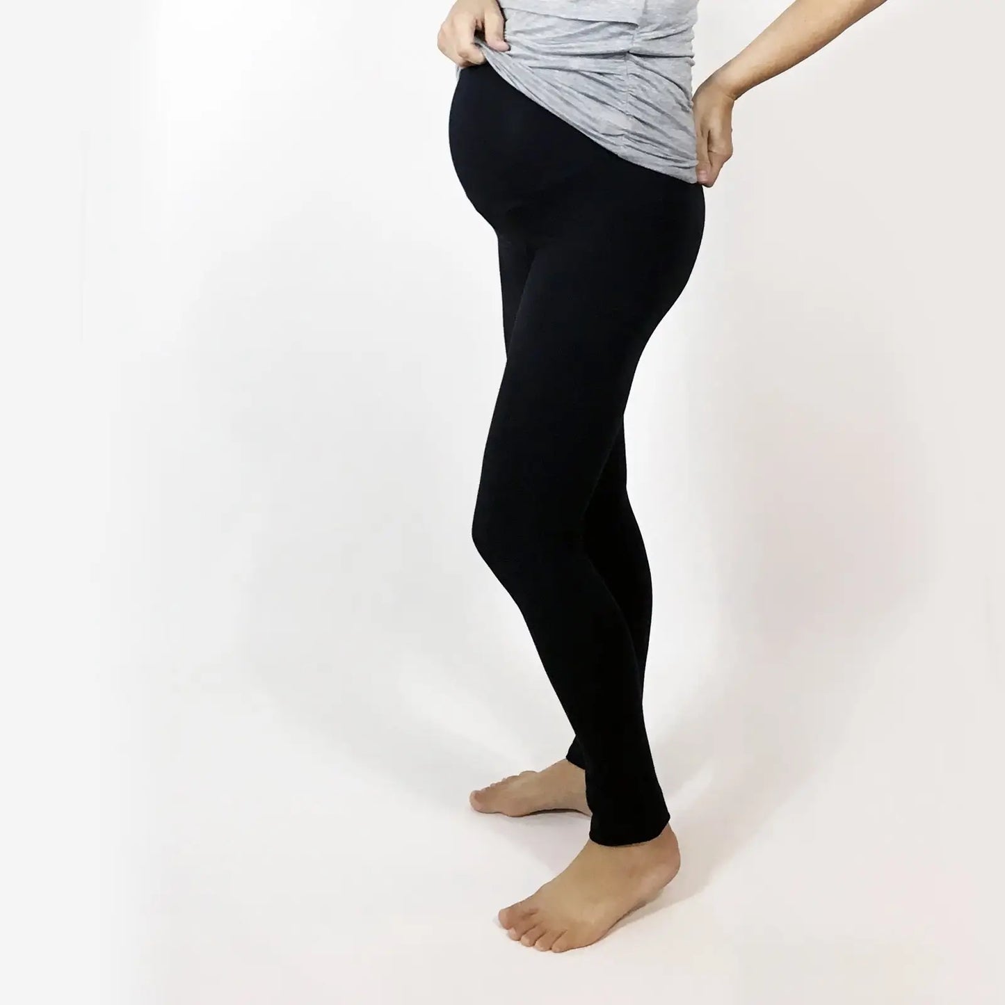 Maternity Bamboo leggings - Black