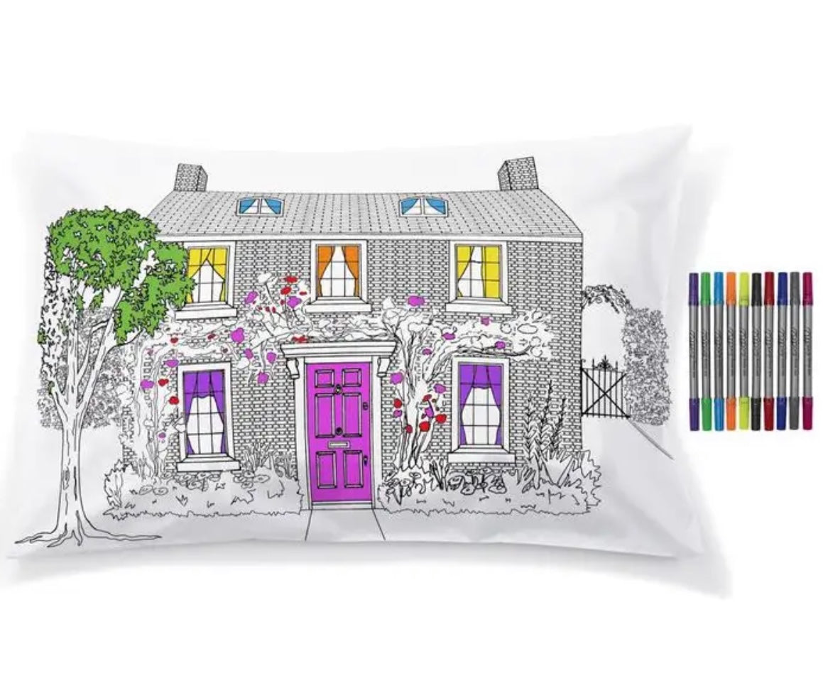 Doll House Decorator Pillowcase