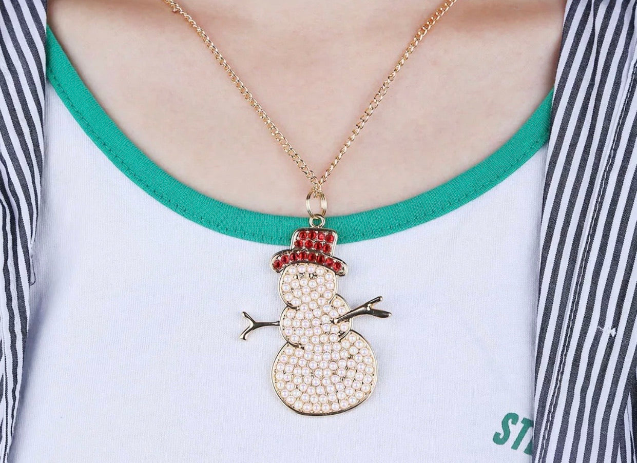 snowman key chain diamond painting