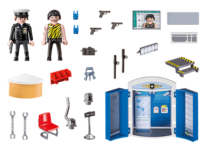 Playmobil Police Station Play Box 70306