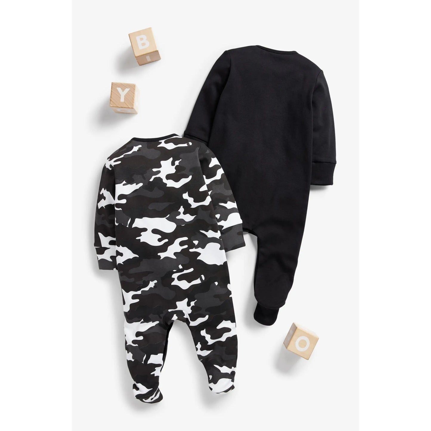 Hype Mono Sleepsuit -Black
